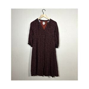The Nines by HATCH Leopard Print Dress, Size Small Maternity